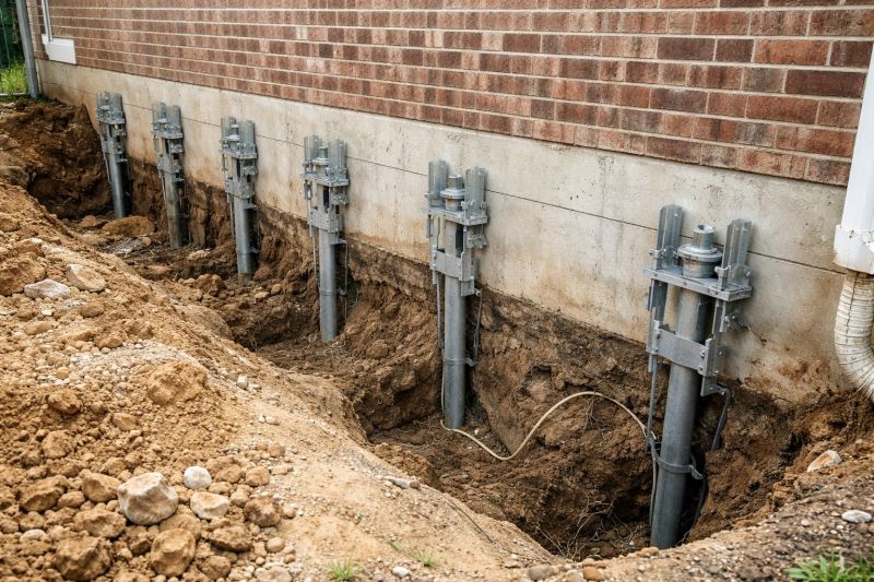 Helical Piers Installation in Greenville, SC