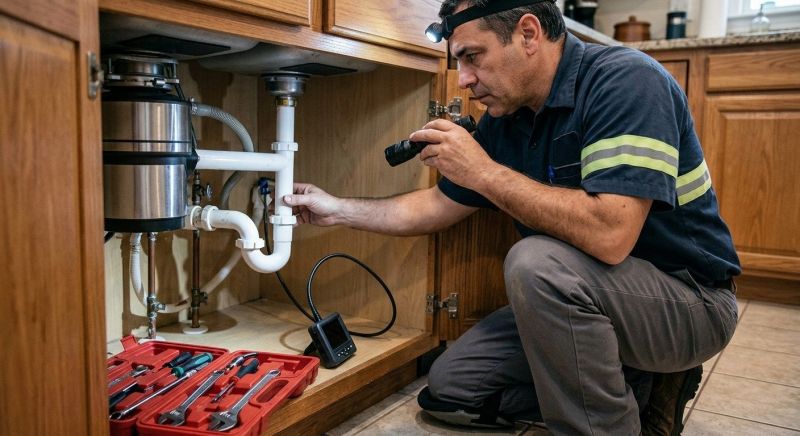 Plumbing Inspection in Mesa, AZ